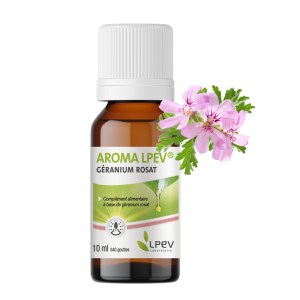 Huile essentielle de géranium rosat