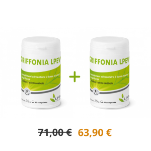 Lot promotionnel : 2 Griffonia Lpev®